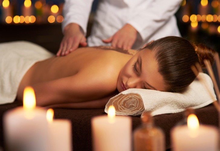 Ayurveda therapy session